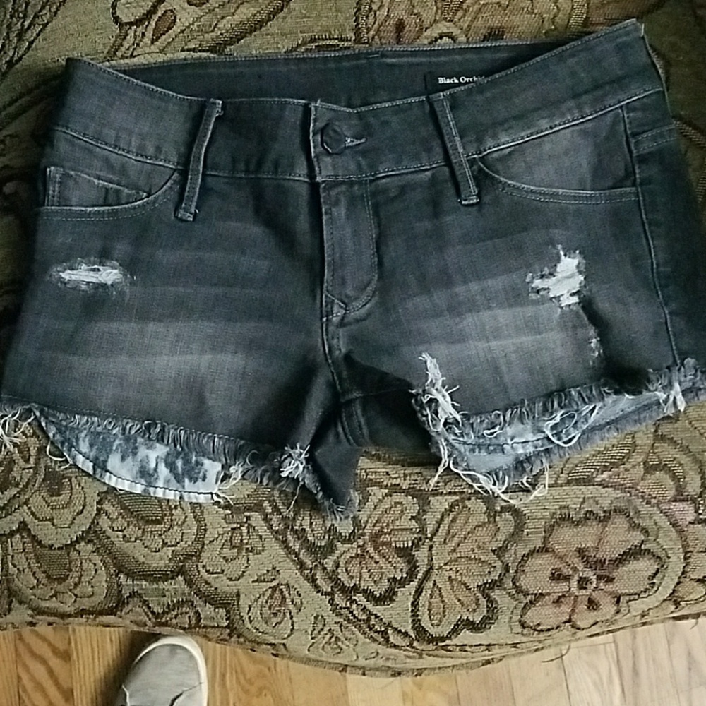 Black orchid shorts